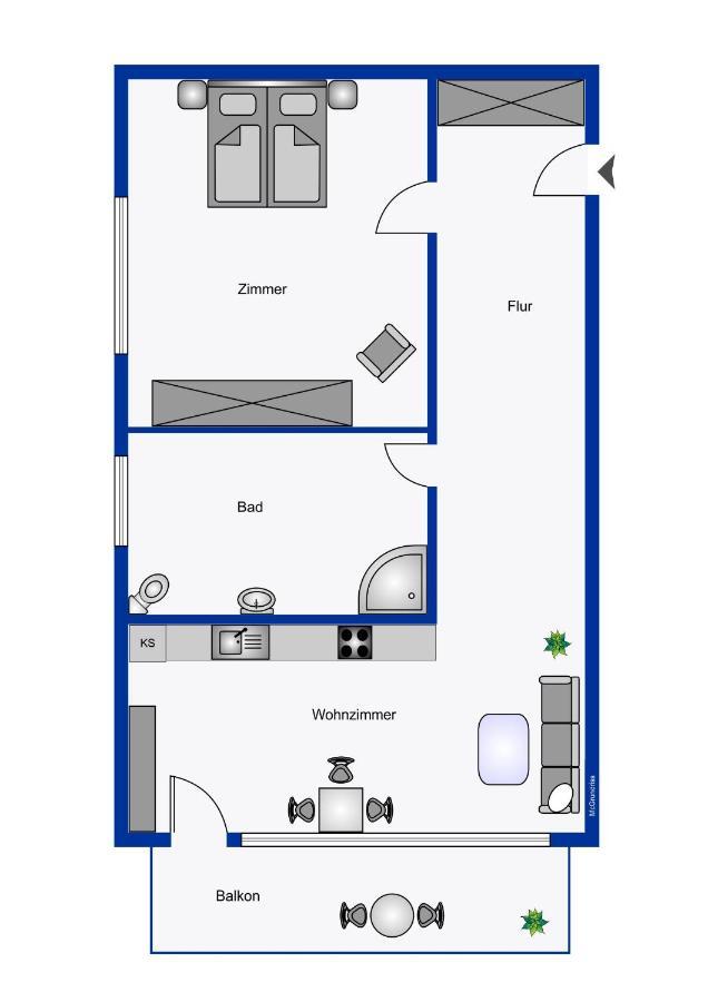 Ferienwohnung Hooge 30 วืคเอาฟ์เฟอร์ ภายนอก รูปภาพ